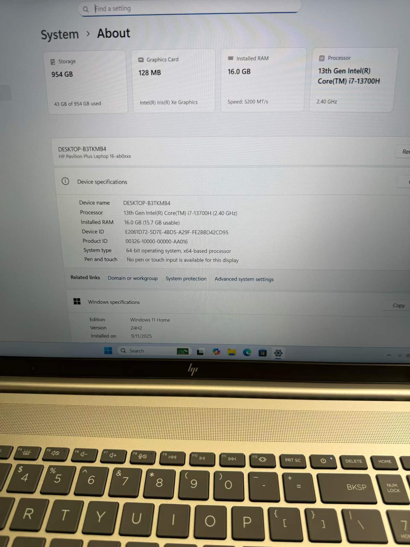 Hp Pavilion Plus 16-AB 16inch Image 5